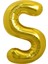 Folyo Harf Balon Gold 16 Inç 36 cm 1