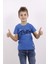 Erkek Çocuk Flok Baskılı Örgülü Tişört10 4