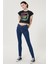 Scarlett High Skinny Fit Denim Esnek Jean Kot Pantolon 1