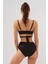 Sasha Belden Bağlamalı Yüksek Bel Bikini Takım 231236 2