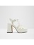 Jenı Sandalet Yüksek Topuklu Sandalet - Beyaz 1