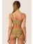 40737 Gold Simli Tek Omuz Bikini Takımı 2