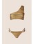 40737 Gold Simli Tek Omuz Bikini Takımı 4