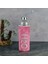 Borosilikat H20 Desenli Peluş Kılıflı Cam Matara Pembe 600 ml 1