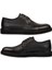 Mat Siyah Düz Taban Bağcıklı Casual Erkek Ayakkabı 3