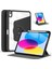 iPad Air 4 2019 10.9 Kalem Tutuculu Kılıf 360 Dönen Standlı Uyku Modlu Folio 360 Derece Dönen Şeffaf Arka Kapak 1
