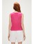Halle Tank Top Fuşya 3