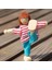 Dollhouse Minyatür 4 Esnek Ahşap Bebekler Giysileri ile İnsan (Yurt Dışından) 5