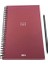 Note Case Spiralli Sert Kapak 120YP 16X23CM Çizgisiz Defter Bloknot 2