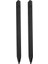LCD Yazma Için 2x Yedek Kalem Kalemi Çizim Notu Tahtası Aksesuarı Siyah 2xblack B (Yurt Dışından) 1