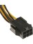 2parça 6 Pin To Adaptör Bağlantı Kablosu Parçaı-E Kart Bakır 18.2cm (Yurt Dışından) 4