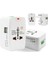 Evrensel Priz-Fiş Çevirici Seyahat Adaptörü 2 USB - Universal Travel Adapter Üniversal Usb'li 1