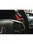 Honda civic fk7 için uygundur direksiyon f1 vites kulakçık paddle shift kırmızı 4