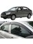 Hyundai Accent Era 2006-2012 Uyumlu Mugen Cam Rüzgarlığı Seti Piano Black 4'lü Ithal 1