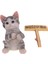 Sevimli Maine Coon Cat Hoş Geldiniz Işaret Bahçe Heykeli (Yurt Dışından) 2