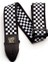 P04149 - Black & White Checkered Jacquard Gitar Askısı 1