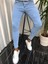 Erkek Buz Mavi Tırnaklı Denım Slimfit Likralı Jean Kot pantolon 1