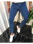 Erkek Mavi Denım Slimfit Likralı Jean Kot pantolon 1