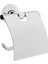 Base 100 Kapaklı Krom Tuvalet Kağıtlığı A44117 1