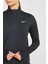 Dri-Fit Element Running Siyah Çeyrek Fermuar Kadın Koşu Üstü 2