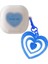 Samsung Galaxy Buds Pro Kılıf Süslü Renkli Kalp Desenli Mavi 1