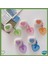 Samsung Galaxy Buds Pro Kılıf Süslü Renkli Kalp Desenli Mavi 4