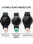 Samsung Galaxy Watch 4 Classic 42MM Kılıf 360 Full Round Soft Silicone Şeffaf 3