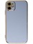 Iphone 11 Kılıf Volet Silikon - Mavi 300099 2