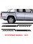 Kişiye Özel Pick Up Off Road Bagaj Yan Şerit Oto STICKER-S1847 1