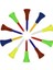 2X10PCS Golf Tees Golf Tees Top Çivi Lastik Tee Için 56MM 2 Adet (Yurt Dışından) 2
