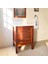 Maun Ağacı Masif Ahşap Banyo Dolabı 60CM 4