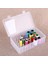 Plastik Bobins Saklama Kutusu Nakış Dikiş El Sanatları Iplik Makaraları Konteyner Kılıfı 23.7X13.7X6.6CM (Yurt Dışından) 5