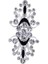 2xdiy Rhinestone Kristal Toka Düğün Düğün Partisi Dekor 2 Parça (Yurt Dışından) 3