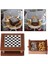 1:12 Dollhouse Minyatür Dama Kurulu Oyuncaklar Noel Hediyeleri (Yurt Dışından) 2