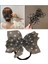 Salon Saç Bantları Şifon Yay Dotları Saç Çubuğu 2 Pcs (Yurt Dışından) 4
