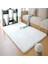 Raschel Carpet Kesme Yolluk Kaymaz Taban Yumuşak Peluş Halı Beyaz 2