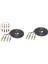 2pcs Hı - End 10FT 12 Gauge Hifi Hoparlör Kablo Tel 8 Pcs 4mm Muzlu (Yurt Dışından) 1
