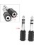 2 Adet 6.35 mm Fişe 3,5 mm Stereo Sokete (Yurt Dışından) 2