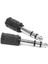 2 Adet 6.35 mm Fişe 3,5 mm Stereo Sokete (Yurt Dışından) 3