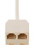 RJ11 Adsl'den Ethernet'e Adsl RJ11 6P4C - 8P4C Telefon Konnektörü RJ11 6 Erkekten Kadın Telefon Ayrıştırıcı Adaptör Dönüştürücü (Yurt Dışından) 4