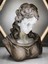 Hera 'golden Crack' Dekoratif Heykel, Pop Art Roma Yunan Heykelleri 3