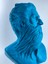 Poseidon 'blues' Dekoratif Heykel, Pop Art Roma Yunan Heykelleri 5