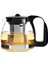 Süzgeçli Cam Demlik 900 ml Çay- Bitki Çayı Demliği 1