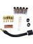 24PCS / Set 15AK Mig Kit De Soldadura Conector De Boquilla De Cabezal (Yurt Dışından) 4