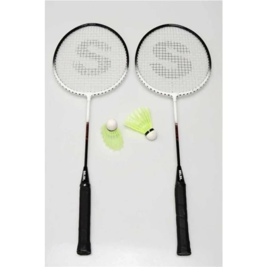 Selex Badminton Set (2 Raket + 2 Top)