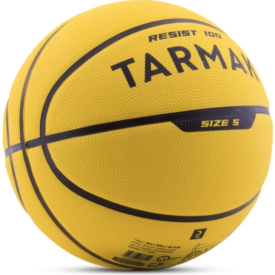 Tarmak R100 Basketbol Topu Sarı No:5