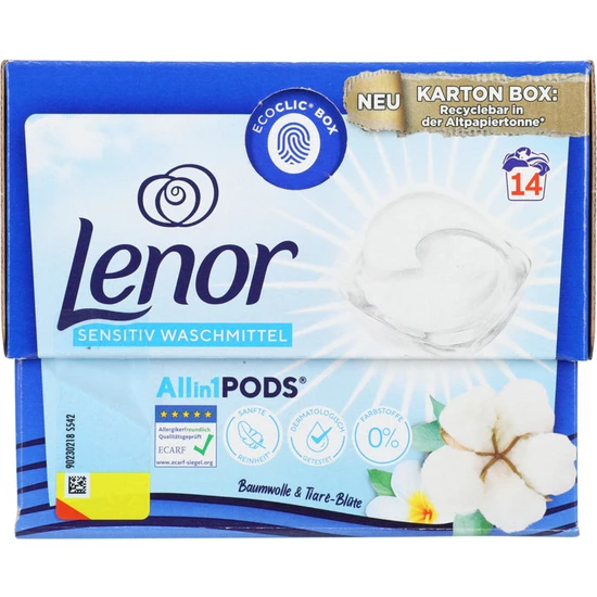 Lenor Color Sensıtıv Waschmıttel 14 Washes 333,3 gr