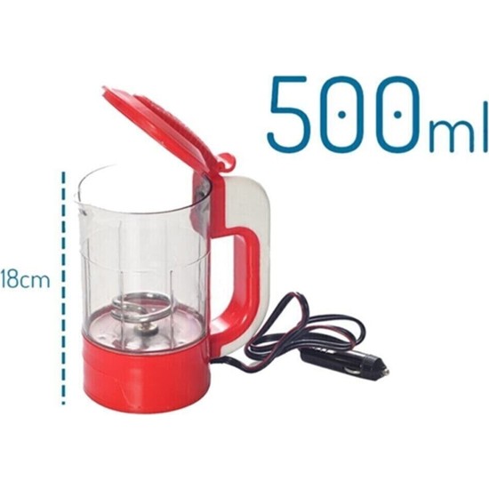 Şahika Termostatlı Araç Içi Oto Su Isıtıcısı Kettle 12V Fiyatı