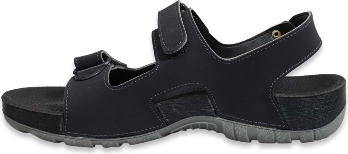 Ceyo Konfores 1522-9829-2 Tam Anatomik Erkek Sandalet - NKT01522-SIYAH-44 görsel 3