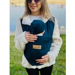 Kubbe Bebek Askısı Sling 0-9 kg Lacivert Renkli Ayarlanabilir Tasarım ile Her Beden İçin